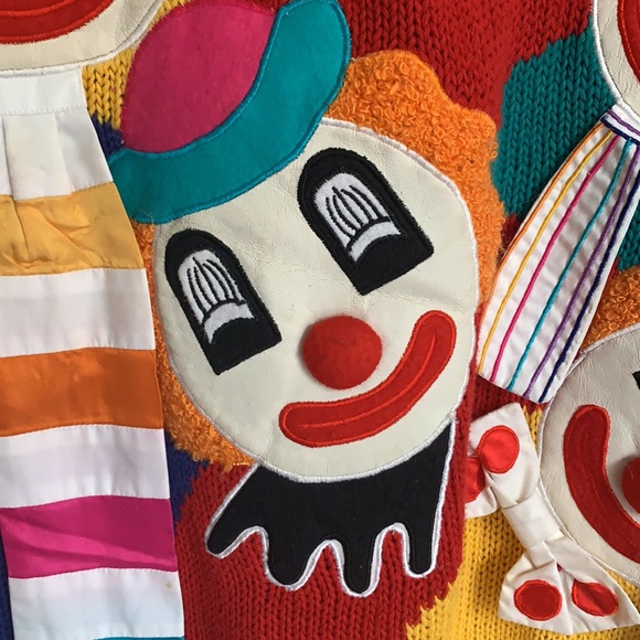 VINTAGE | Bonnie Boerer & Company clown sweater - Picture 10 of 15